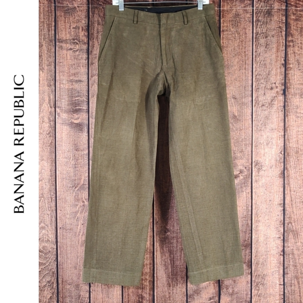 32x32 Vtg Brown Brushed Twill Mens Excellent Condition